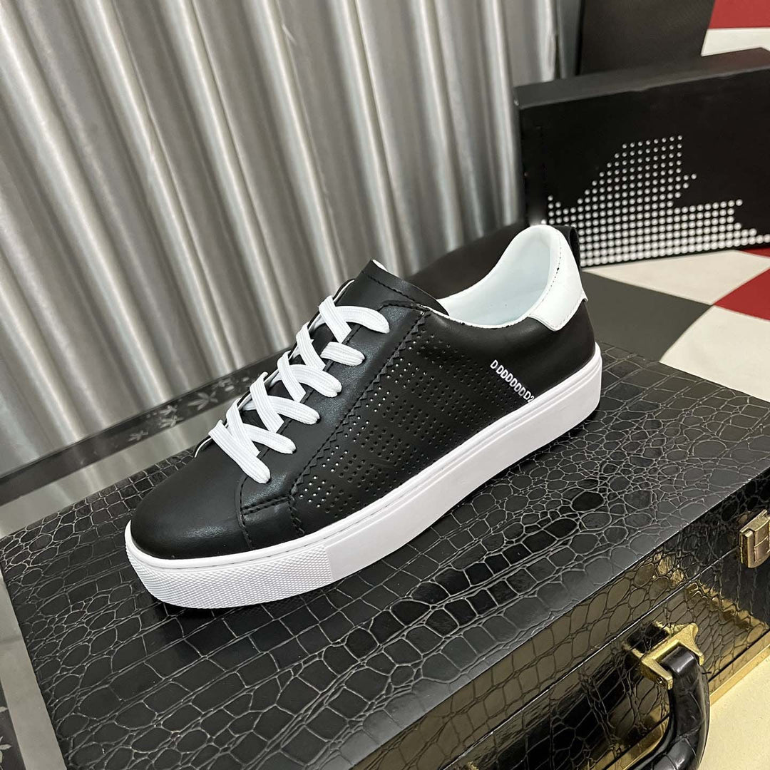 Damen sportliche Sneaker mit atmungsaktiver Oberflächenstruktur und rutschfester Sohle EB