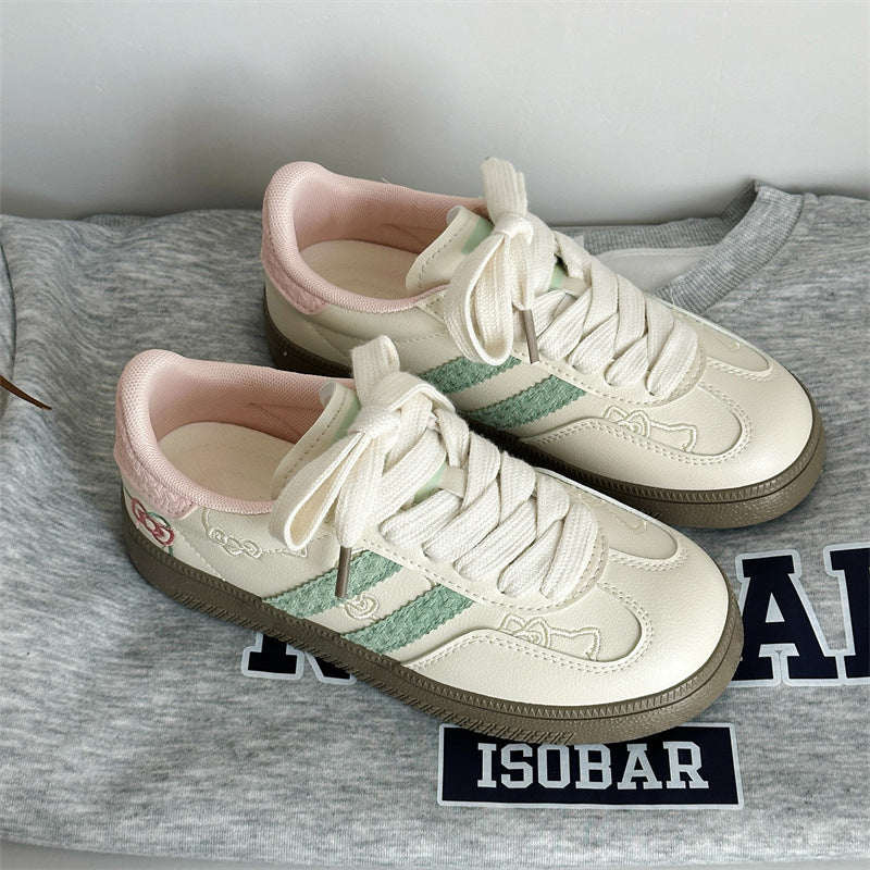 Damen Sneakers mit atmungsaktiven Mesh-Einsätzen und modischem Design EB