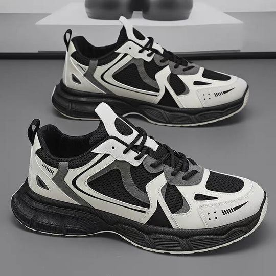 Damen Sportliche Sneakers mit atmungsaktiver Mesh-Oberfläche und dämpfendem Sohlenprofil EB