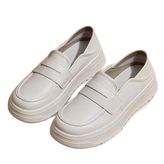 Damen Komfortable Loafers mit modischem Klettverschluss EB