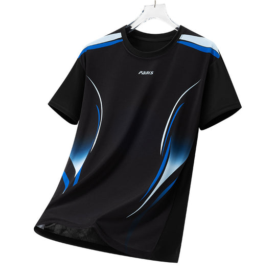 Herren nan atmungsaktives Funktionsshirt mit ergonomischem Schnitt und dynamischem Print EB