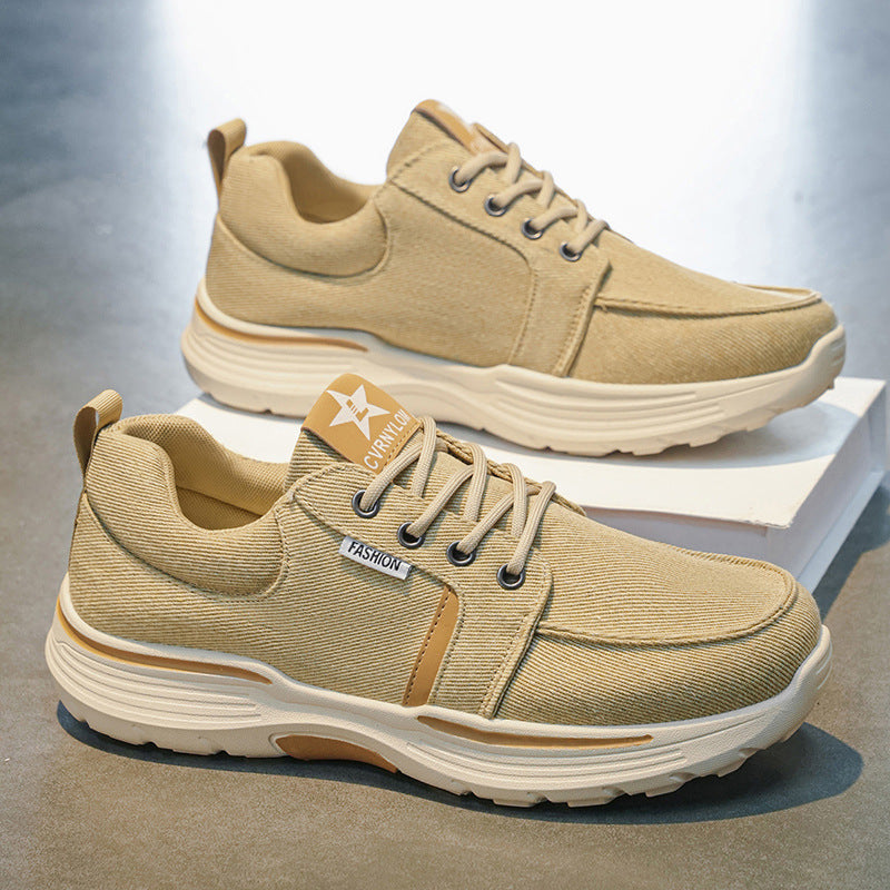 Damen Sportliche Sneakers mit gepolstertem Obermaterial und rutschfester Sohle EB