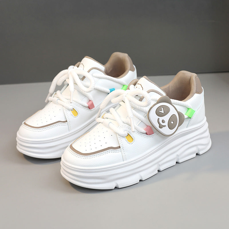 Damen trendige Plateausneaker mit lebhaften Details und komfortabler Dämpfung EB