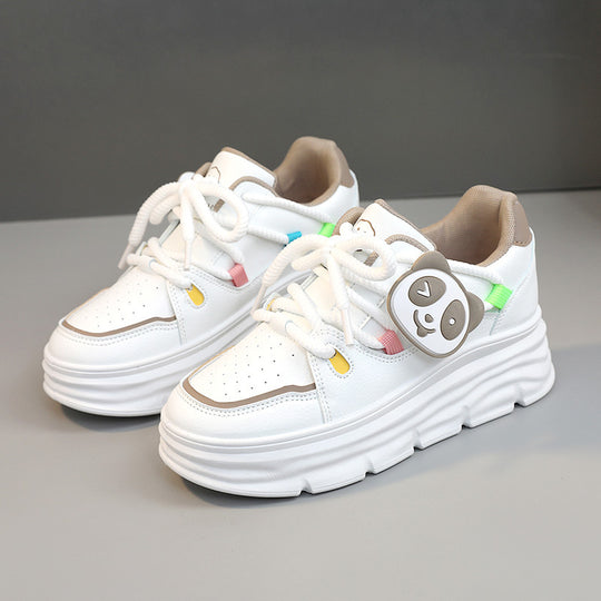 Damen trendige Plateausneaker mit lebhaften Details und komfortabler Dämpfung EB