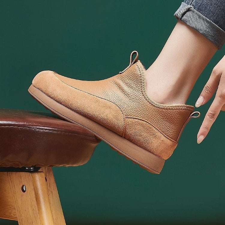 Damen modische High-Top Sneakers mit wärmendem Innenfutter und rutschfester Sohle EB