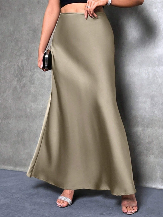 Damen Maxirock mit fließendem Schnitt und elegantem Fall EB