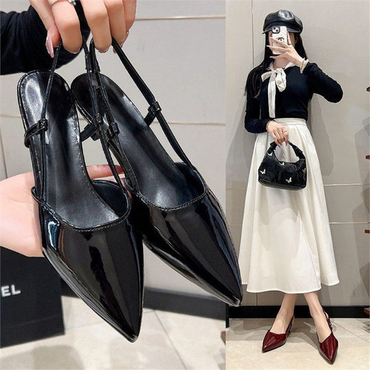 Damen Slingback-Pumps mit elegantem spitzen Design und verstellbaren Riemchen EB