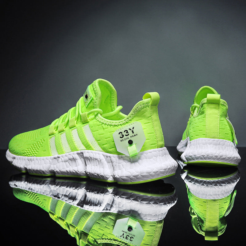 Damen Atmungsaktive Sport Sneakers mit stoßdämpfender Sohle und flexibler Konstruktion EB