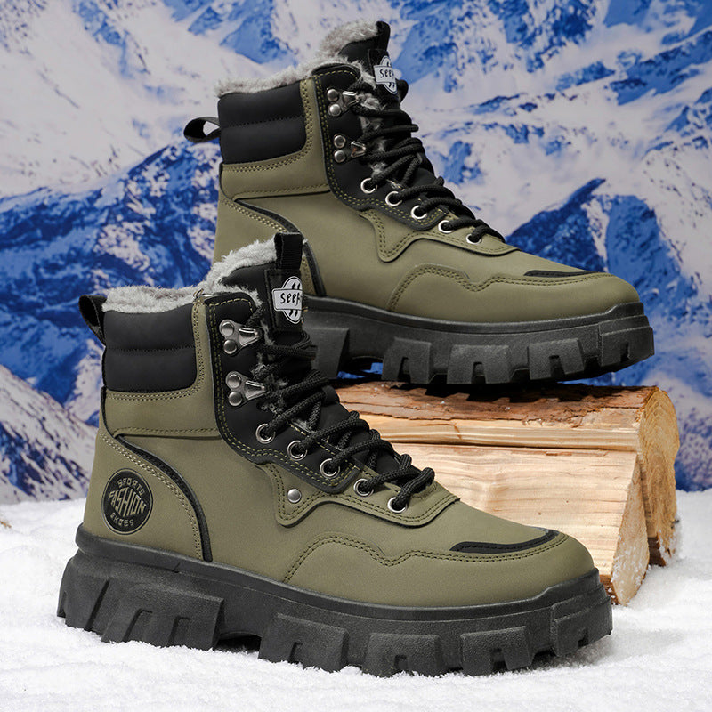 Damen Robuste Winterboots mit kuscheligem Futter EB