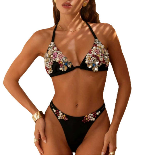 Damen Verführerischer Bikini mit Luxusdetails EB