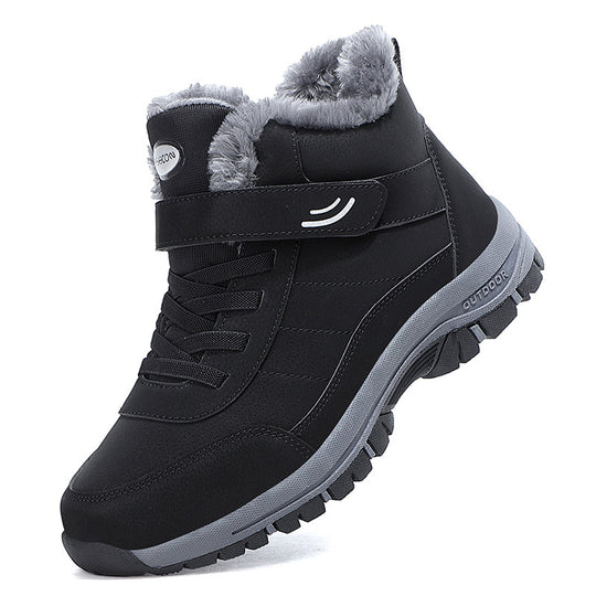 Damen warme Winterstiefel mit dämpfendem Innenfutter und rutschfester Sohle EB