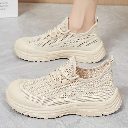 Damen Atmungsaktive Freizeitschuhe mit flexiblem Obermaterial und rutschfester Sohle EB
