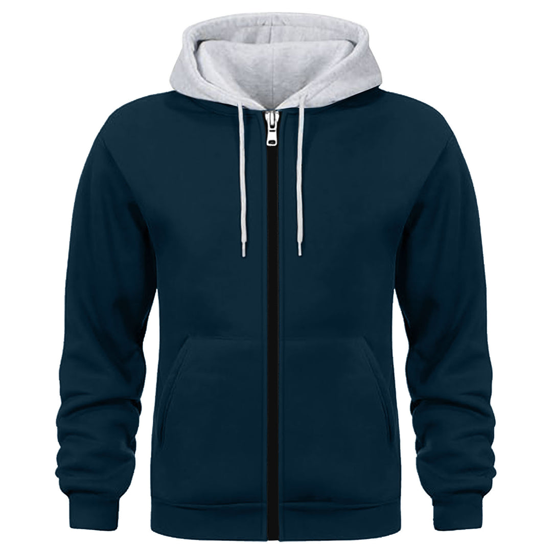 Herren Kapuzenjacke mit doppellagigem Material EB