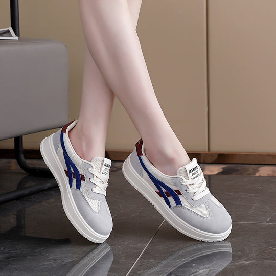 Damen Freizeitsneaker mit atmungsaktivem Obermaterial und rutschfester Sohle EB