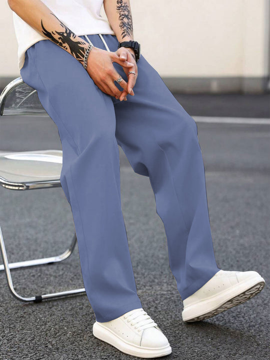Herren modische Freizeithose mit weiter Passform und elastischem Bund EB