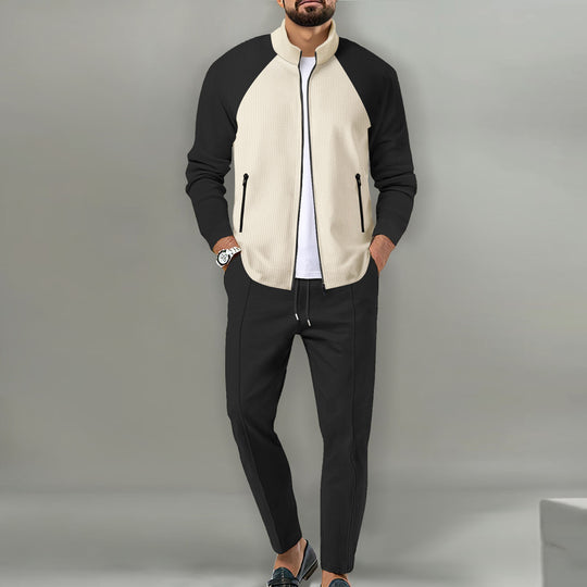 Herren Sportlicher Track-Suit mit High-Tech-Materialien EB