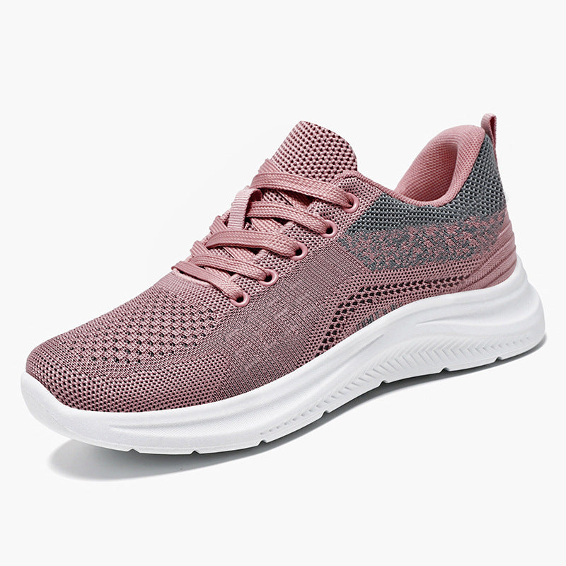 Damen Atmungsaktive Lauf-Sneaker mit flexiblem Obermaterial EB