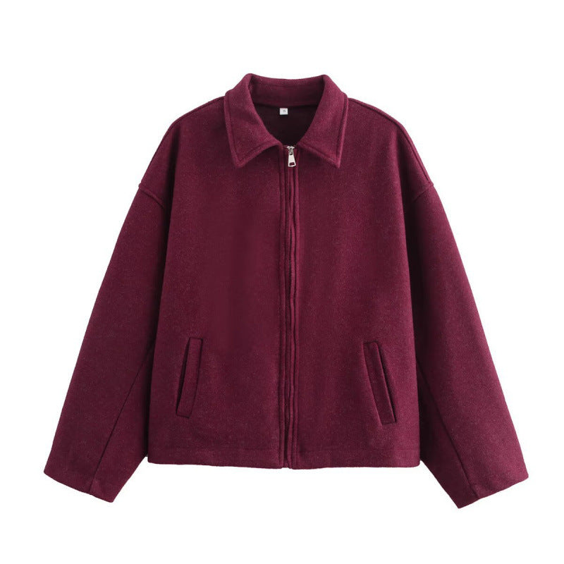 Damen lässige Steppjacke mit praktischen Taschen und elegantem Schnitt EB