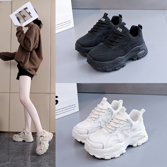 Damen Sportliche Sneakers mit atmungsaktivem Obermaterial EB