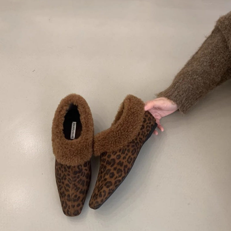 Damen warme und bequeme Hausschuhe mit kuscheligem Fleecefutter EB