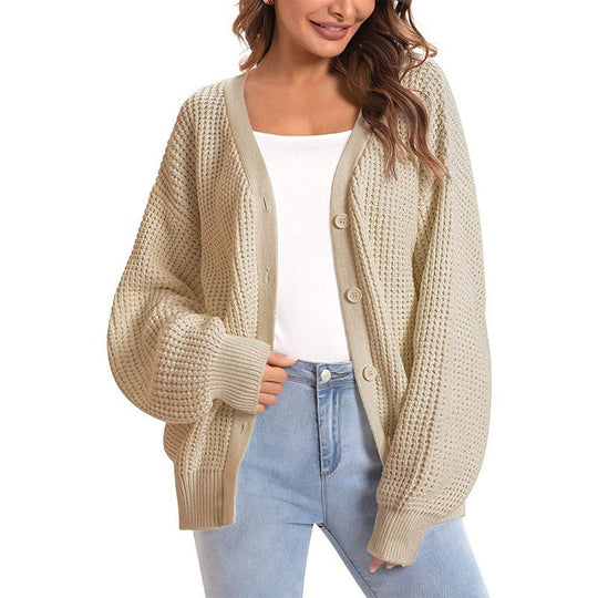 Damen Großer Strickcardigan EB