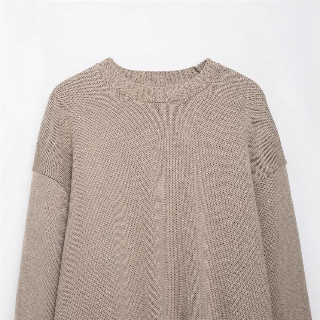 Damen gemütlicher Strickpullover EB