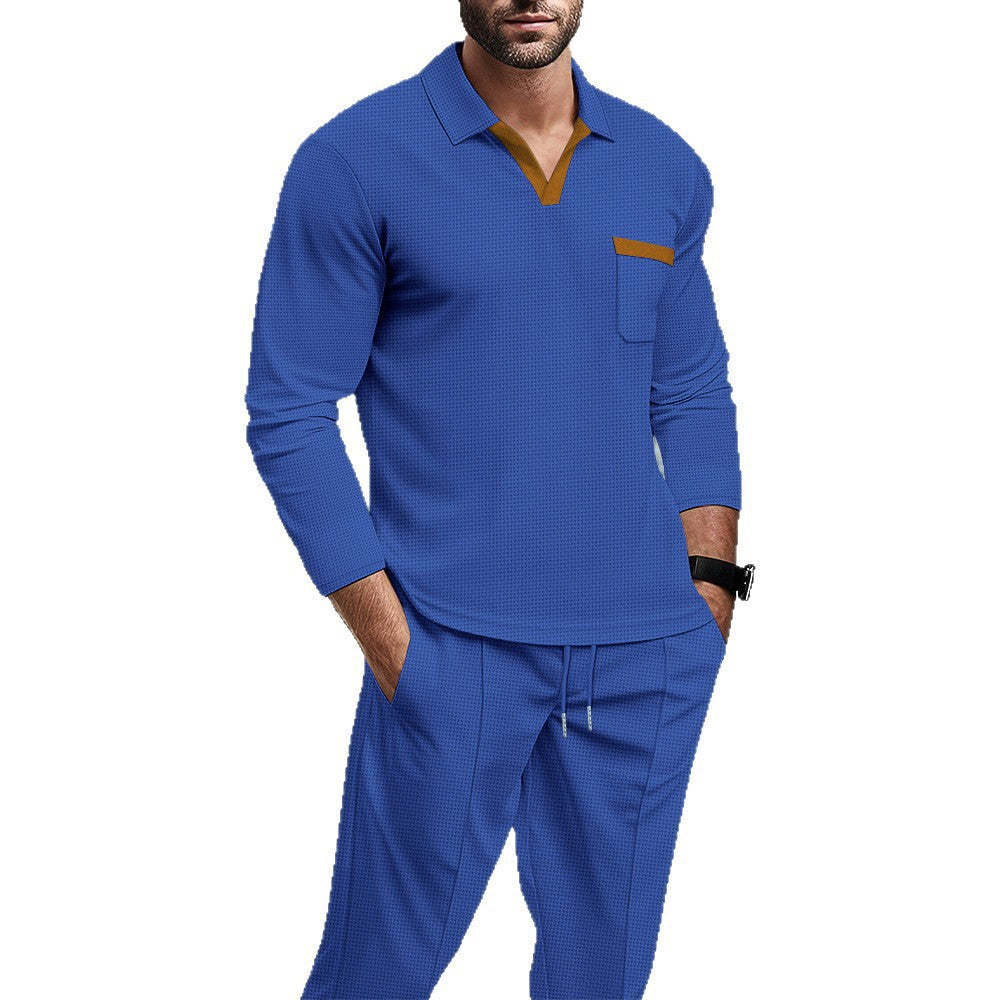 Herren Kombi-Outfit mit Poloshirt und Jogginghose EB