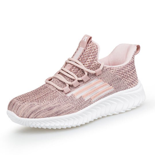 Damen Ultraleichte Sport Sneakers mit atmungsaktivem Obermaterial EB