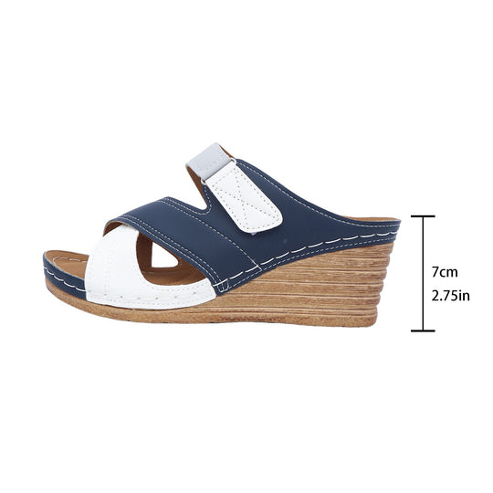 Damen bequeme Wedge Sandalen EB