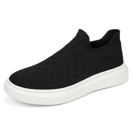 Unisex nan leichter Strick-Slipper mit perforierter Atmungsstruktur und dämpfender Leichtsohle EB