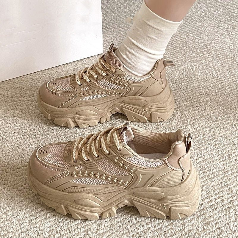 Damen Sportliche Sneakers mit ergonomischer Dämpfung und atmungsaktivem Obermaterial EB
