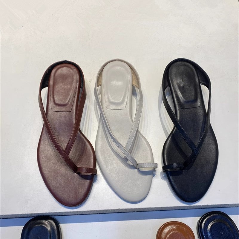 Damen Zehentrenner Sandalen EB