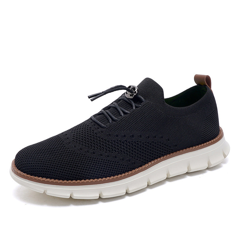 Damen Atmungsaktive Schnür-Sneaker mit flexiblem Obermaterial EB