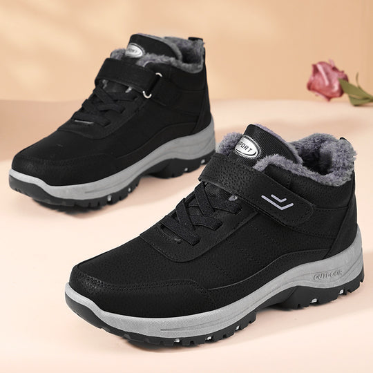Damen Komfortable Winterstiefel mit isolierendem Fleece-Innenfutter EB