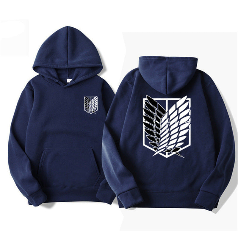 Damen Kapuzenpullover mit klassischem Anime-Motiv EB