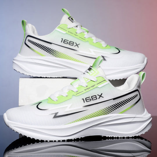 Herren Sportliche Lauf-Sneaker mit dämpfender Sohle und atmungsaktivem Obermaterial EB