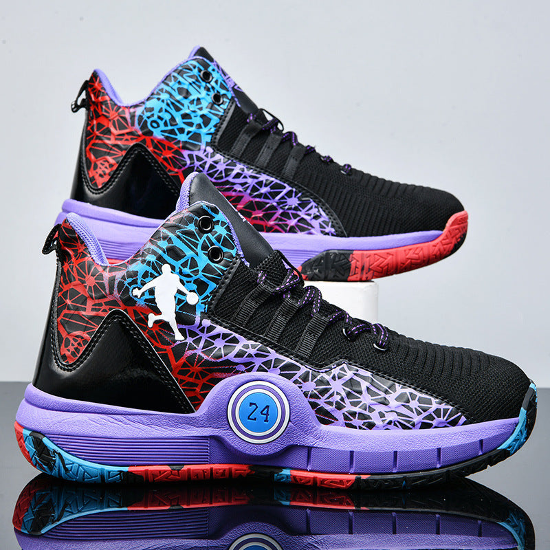 Damen High-Performance Basketballschuhe mit dynamischem Dämpfungssystem und rutschfester Sohle EB