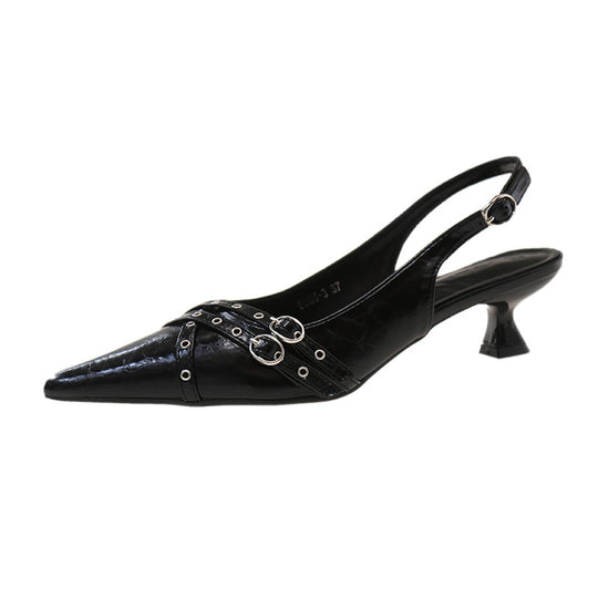 Damen Sling-Pumps mit modischem Riemendesign EB