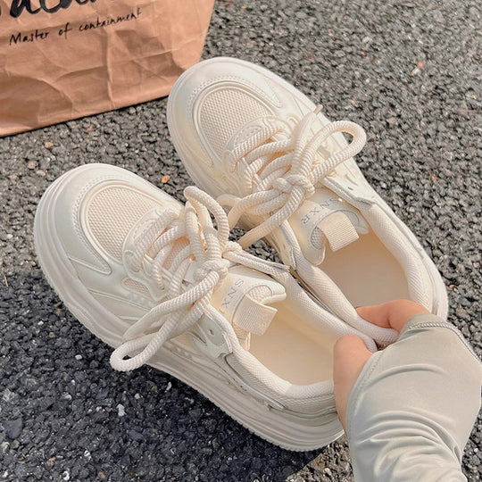 Damen Sneaker mit atmungsaktiver Obermaterialkombination und dämpfender Sohle EB