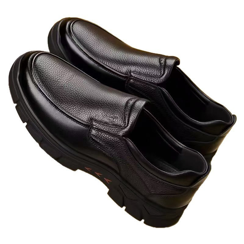 Herren Komfortable Slip-On Schnürschuhe mit rutschfester Laufsohle EB