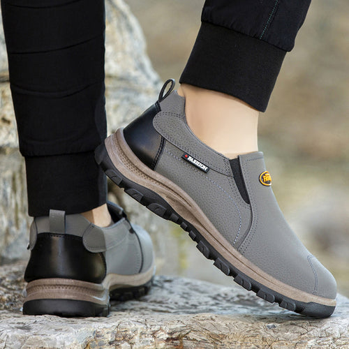 Herren Komfortable Slip-On Freizeitschuhe mit rutschfester Sohle EB