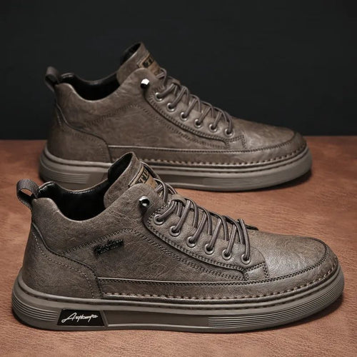 Damen High-Top Sneakers mit strapazierfähigem Obermaterial und robustem Profil EB