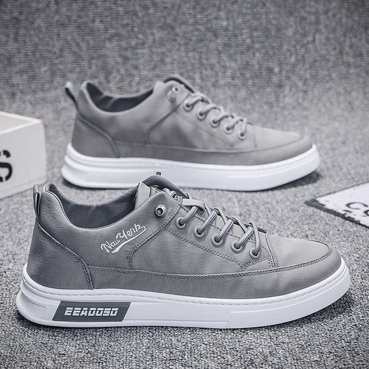 Damen lässige Freizeitschuhe aus hochwertigem Leder EB
