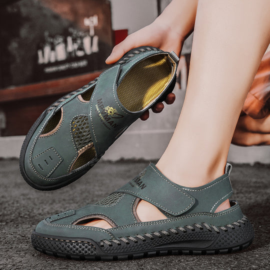 Herren Sandalen mit atmungsaktiver Oberseite und rutschfester Sohle EB