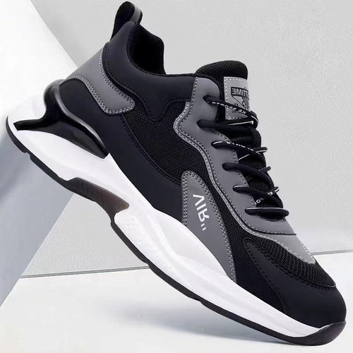 Damen Sportliche Sneakers mit dämpfender Sohle und atmungsaktivem Obermaterial EB