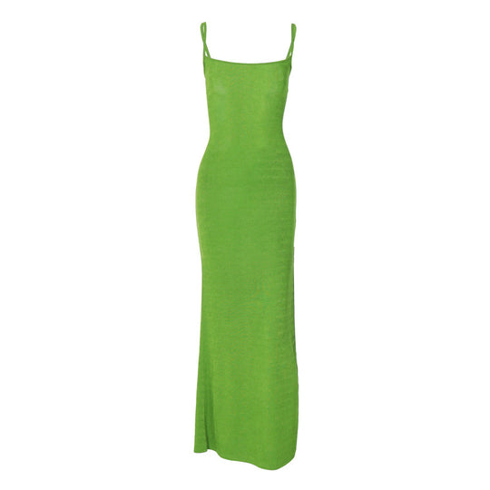 Damen Langes Abendkleid mit elegantem Trägerdesign und figurbetonter Silhouette EB