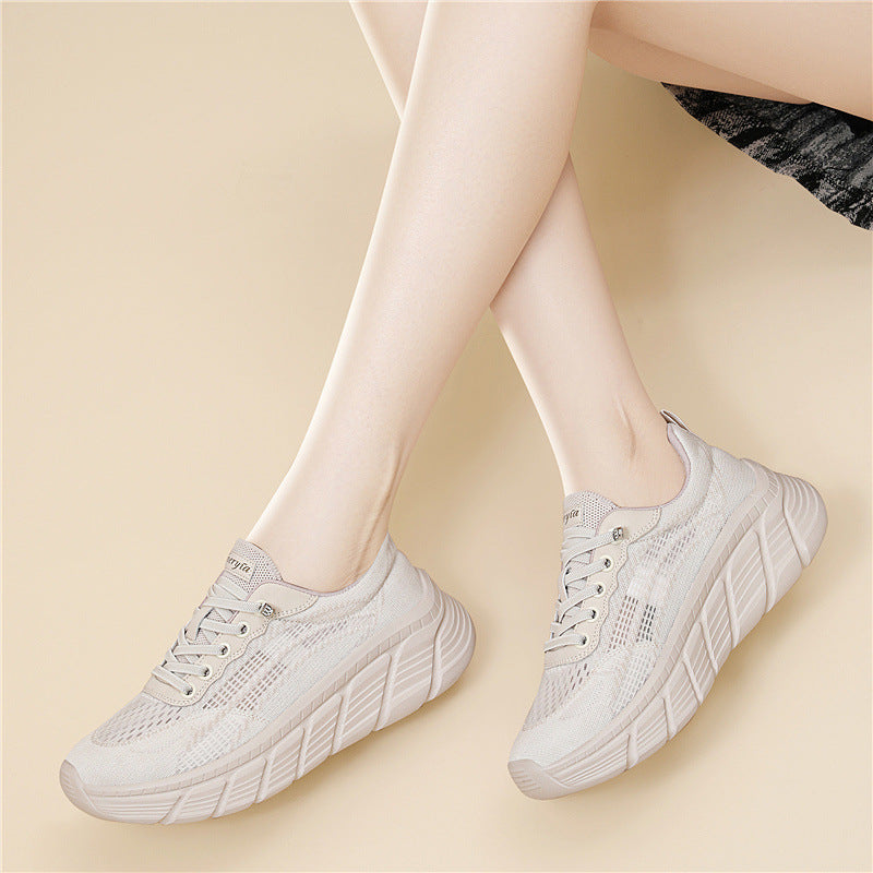 Damen Komfortable und atmungsaktive Laufschuhe mit dämpfender Sohle EB