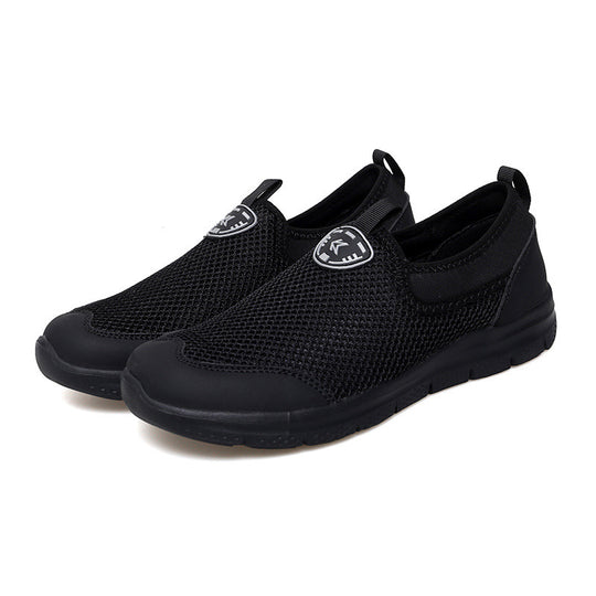 Damen Leichte und atmungsaktive Slip-On Freizeitschuhe mit flexiblem Design EB