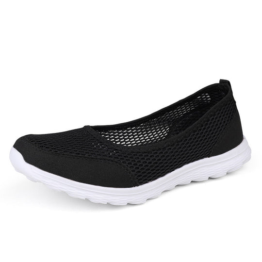 Damen Atmungsaktive Freizeitschuhe mit elastischem Obermaterial EB