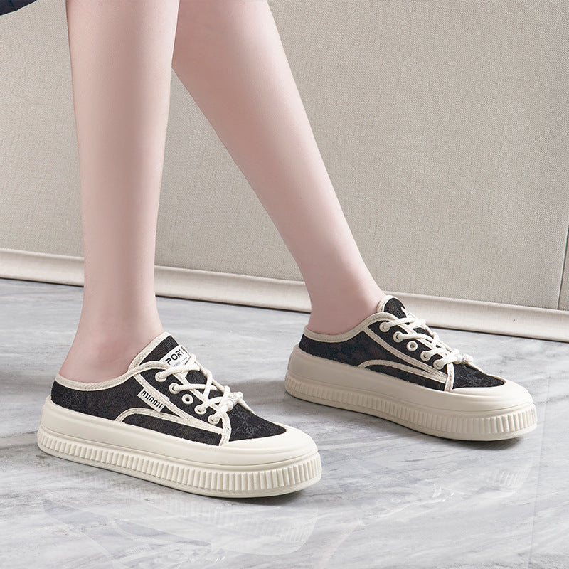 Damen Sneaker mit modischer Spitze und bequemer Sohle EB